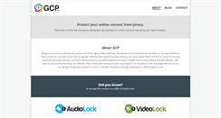 Desktop Screenshot of globalcontentprotection.com